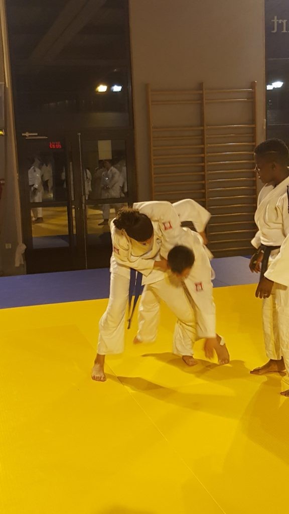 Une championne de judo, marraine de la Rentrée Solidaire