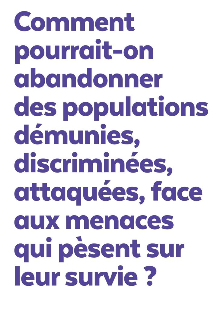 Stop à la baisse de l’APD ! Non au repli sur soi !