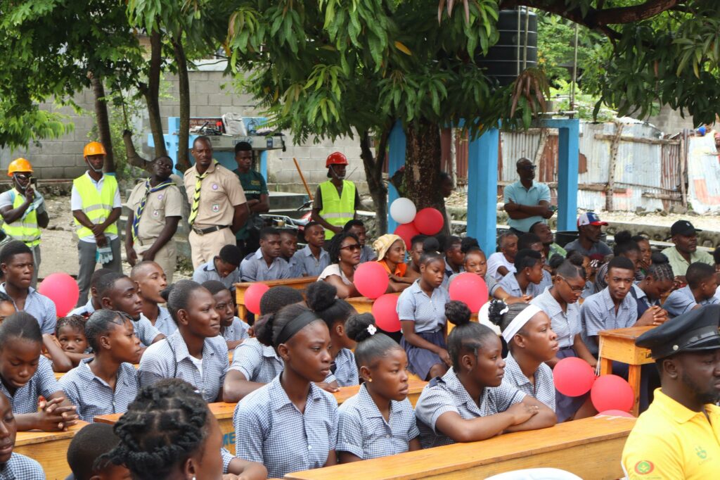 Visite ambassadeur Haïti